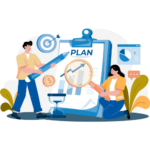 白と黒 ブランドエージェンシー 洗練された モノクロ スタイル ポートフォリオ関連のウェブサイト (500 x 500 px)